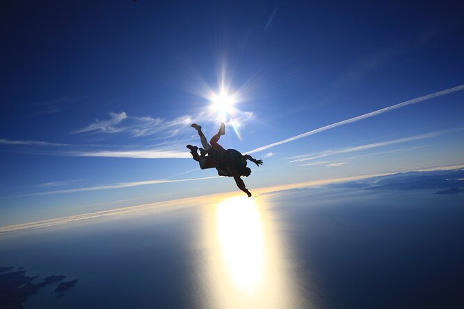 18,000ft Tandem Skydive over Abel Tasman - Photography Package: Good Value When You Want Receipts