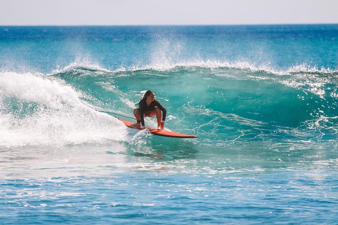 2 Hour Surf Lesson - Te Arai Beach - Te Arai views are part of the payoff