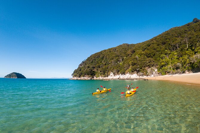 3 Day Unguided Kayaking starting in the Abel Tasman National Park New Zealand - Camping Pass Included, but You Still Need Your Setup