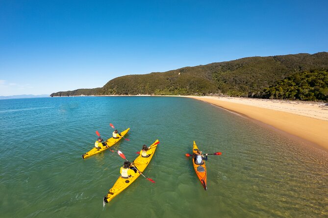 3 Day Unguided Kayaking starting in the Abel Tasman National Park New Zealand - Minimum Group Size: This Is Freedom, Not a Solo Add-On