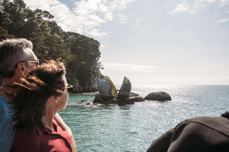 Abel Tasman National Park: Cruise, Kayak, & Hike Tour - The swim break: when conditions allow you to cool off