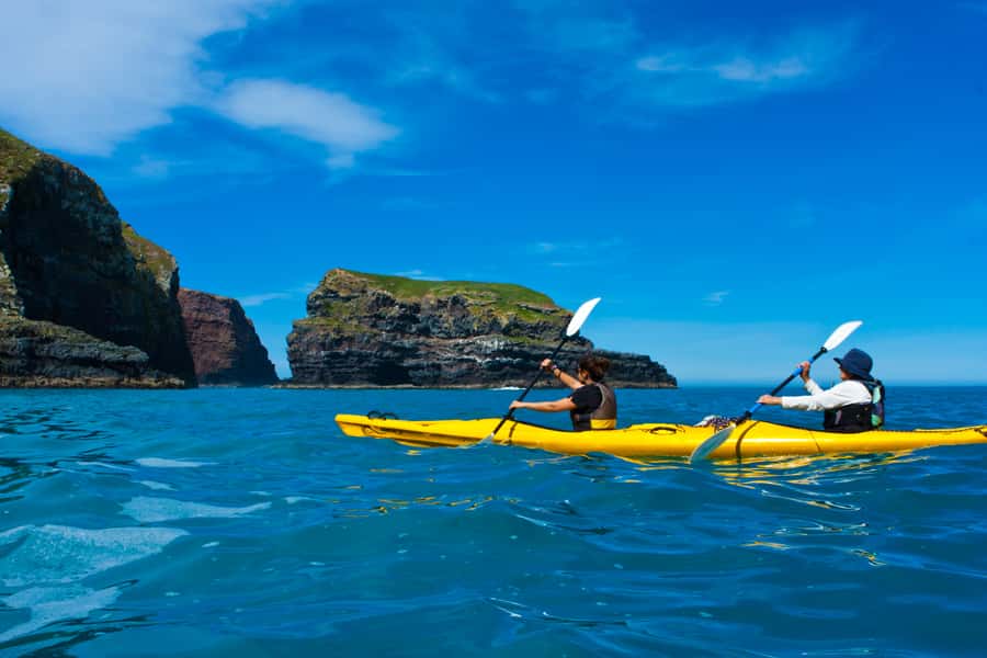 Akaroa: 4WD Safari and Guided Sea-Kayaking Experience - Safety you can actually feel, not just read about