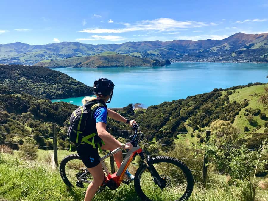 Akaroa Explorer: Guided Electric Mountain Bike Tour - Akaroa Lighthouse and Cultural Significance Stops