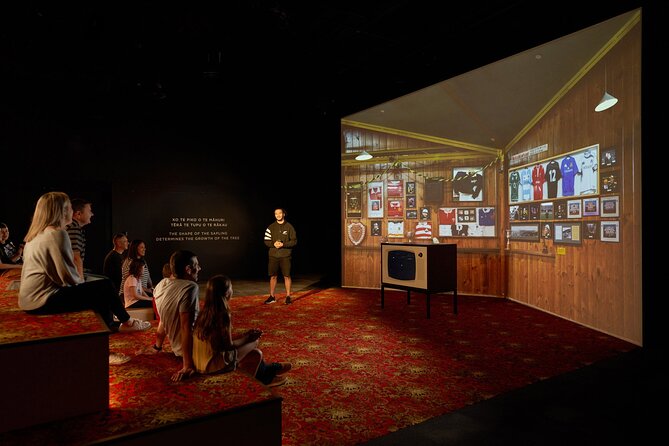 All Blacks Experience: Interactive Guided Cultural Tour - Stop 1: the guided cultural journey and the replica match-day feel