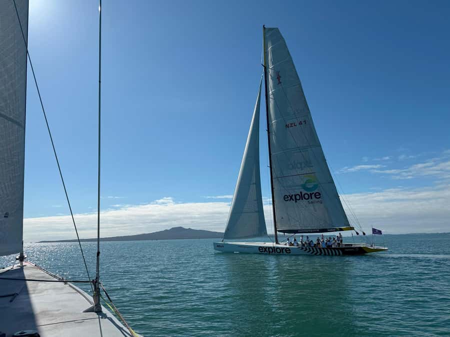 America’s Cup 2-Hour Sailing Experience Waitemata Harbour - Auckland’s Waitemata Harbour, Made for Race Boats