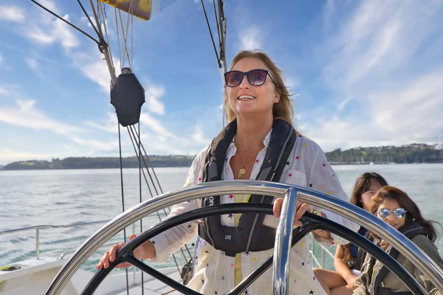 America’s Cup 2-Hour Sailing Experience Waitemata Harbour - The First Orders of the Day: Helm, Sails, and Crew Calls