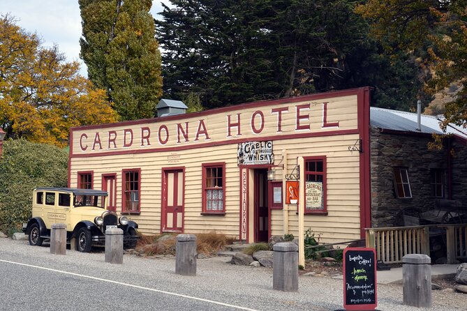 Arrowtown and Wanaka Highlights Tour from Queenstown - Cardrona Hotel drink break and the Bra fence photo stop