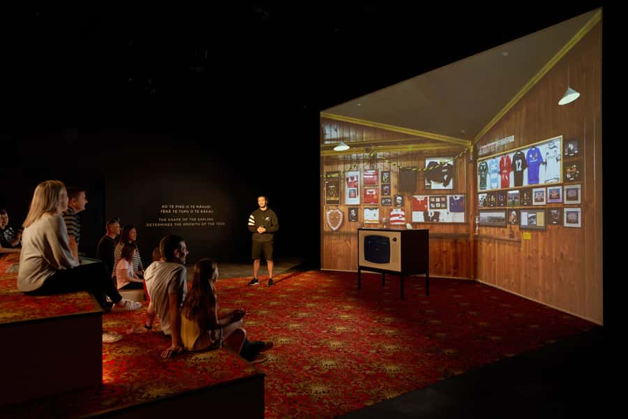 Auckland: All Blacks Experience Guided Cultural Tour - The interactive rugby zone, from lineouts to penalties
