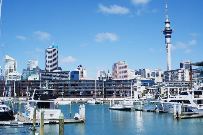 Auckland City Private Tour for Couples. Be chauffeur driven with added extras. - Downtown drive, West Haven Marina, and the Auckland Harbour Bridge moment