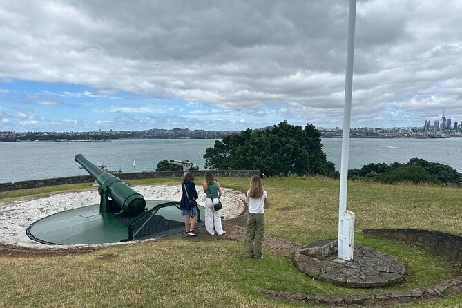 Auckland City Top Sights Half Day Tour - Small Group - North Head Historic Reserve: views plus history at the entrance to the harbor
