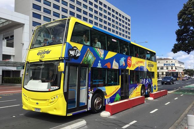 Auckland Explorer: Sightseeing Hop-on Hop-off Tour - Auckland Museum, War Memorial Museum, and the red-blue route switch