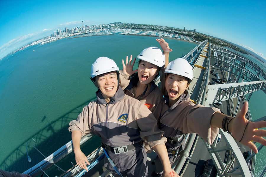 Auckland Harbor Bridge: Bridge Climb - Safety Briefing and Suit-Up, The Stuff That Makes It Feel Easy