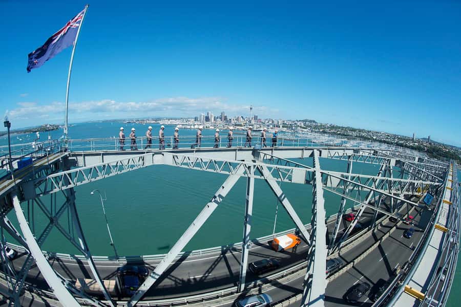 Auckland Harbor Bridge: Bridge Climb - Photos and Video, What Happens to Your iPhone-Free Moments