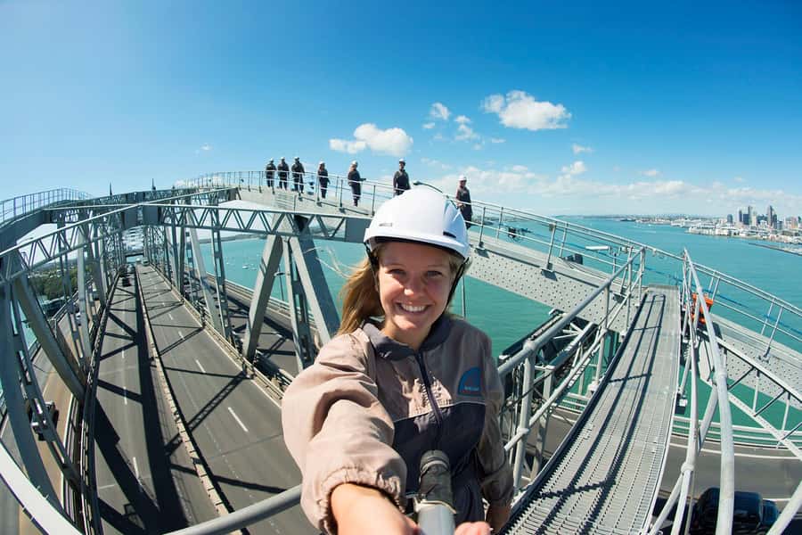 Auckland Harbor Bridge: Bridge Climb - Getting There Smoothly, Sky Tower to Westhaven Marina