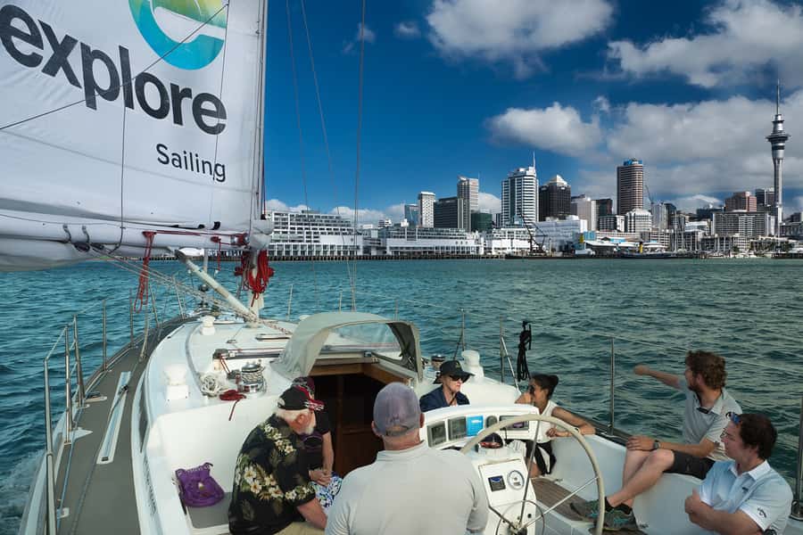 Auckland Harbour 1.5-Hour Sailing Cruise - Sailing the Waitemata Harbor Past Auckland’s Biggest Landmarks