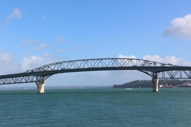 Auckland Harbour Cruise - Under the Auckland Harbour Bridge, plus the bungee timing factor