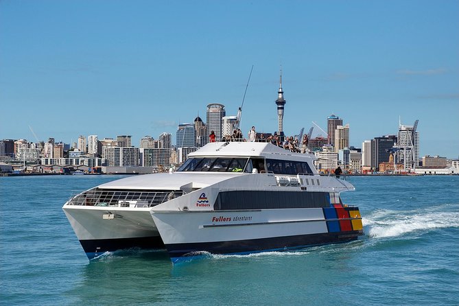 Auckland Harbour Cruise - 107 Quay Street boarding and where to sit for the best experience