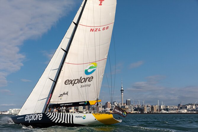 Auckland Harbour Sailing Experience - Hands-on sailing and the turn at the helm