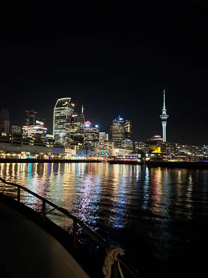 Auckland: Nightlights Harbour Cruise with Canapés and Drink - Canapés and One Drink: Small Details That Make It Feel Like a Real Night Out