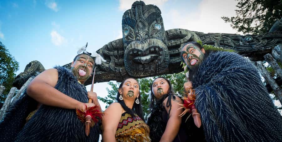 Auckland: Rotorua Tour with Mitai Māori Village & Wai-O-Tapu - Mitai Māori Village, hangi lunch plus performances you can actually follow