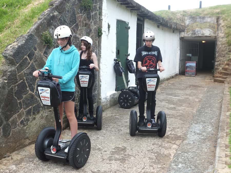 Auckland: Segway to North Head Volcano Summit - Meeting in Devonport and getting Segway confidence fast
