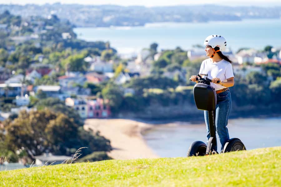 Auckland: Segway to North Head Volcano Summit - Devonport waterfront villas, lava flows, and quick photo moments