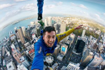 SkyJump with Sky Tower Entry Ticket