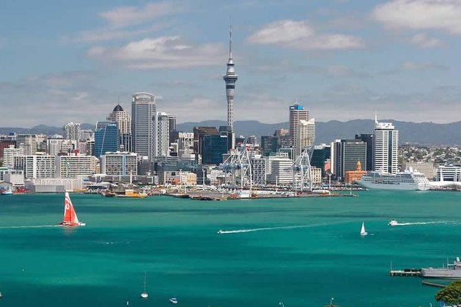 Auckland Town and Country Delights Tour - Pine Harbour Marina and the Sealink ferry back into the city