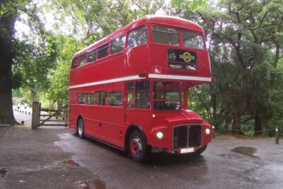 Vintage Double-Decker Bus Sightseeing Tour