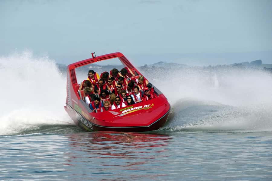 Auckland: Waitemata Harbour Jet Boat Ride - Getting Oriented: Westhaven Marina, Z Pier, and the Gangway Sign