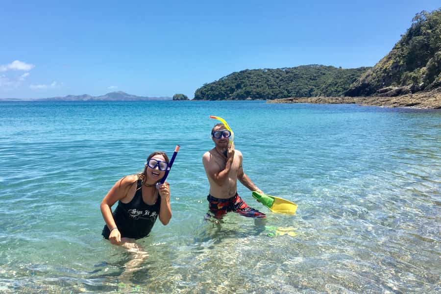 Bay of Islands: 4.5 Hour Day Cruise and Island Getaway Tour - Snorkelling and gear: what’s included and how to get the most out of it