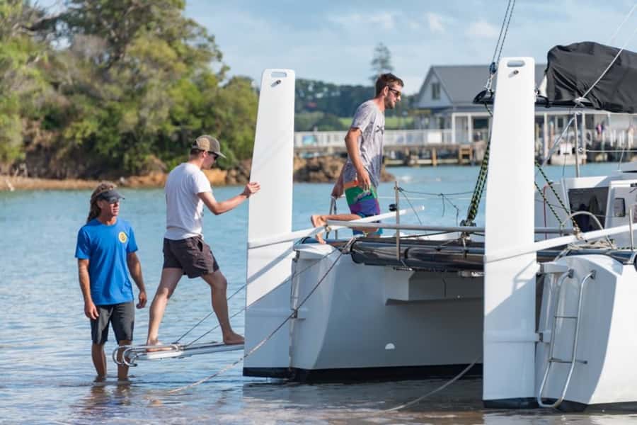 Bay of Islands: Catamaran Sail, Wildlife Island & Lunch - Paihia Start: Safety Briefing, Then Straight Into the Bay