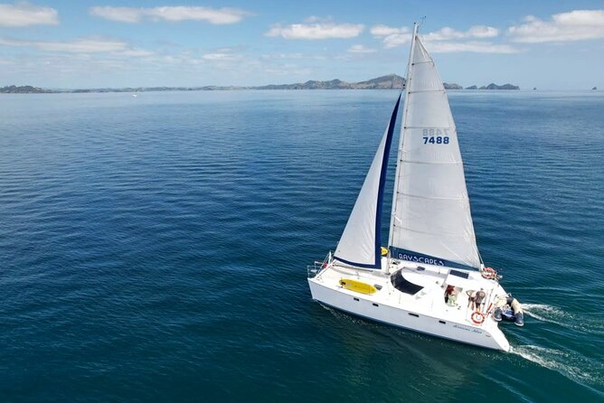 Bay of Islands: Day Sailing Cruise with Island Stop and Lunch - Lunch on Beanbags: Food With a View (and Options)