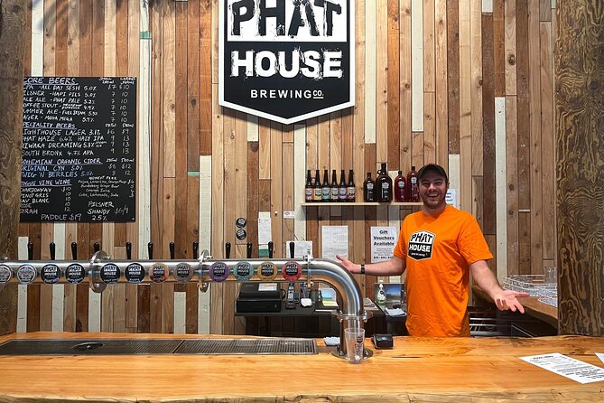 Bay of Islands, Spirit & Craft Beer Tour with Lunch - PhatHouse Brewery Bar and Kitchen: craft beer with a hands-on mindset