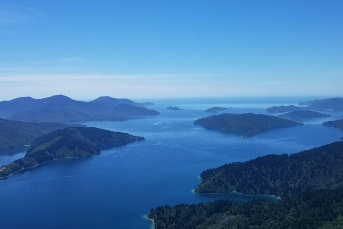 Bays and Bush Flight Scenic Tour - The flight route: Picton, Queen Charlotte, Kenepuru, then toward Tory Channel