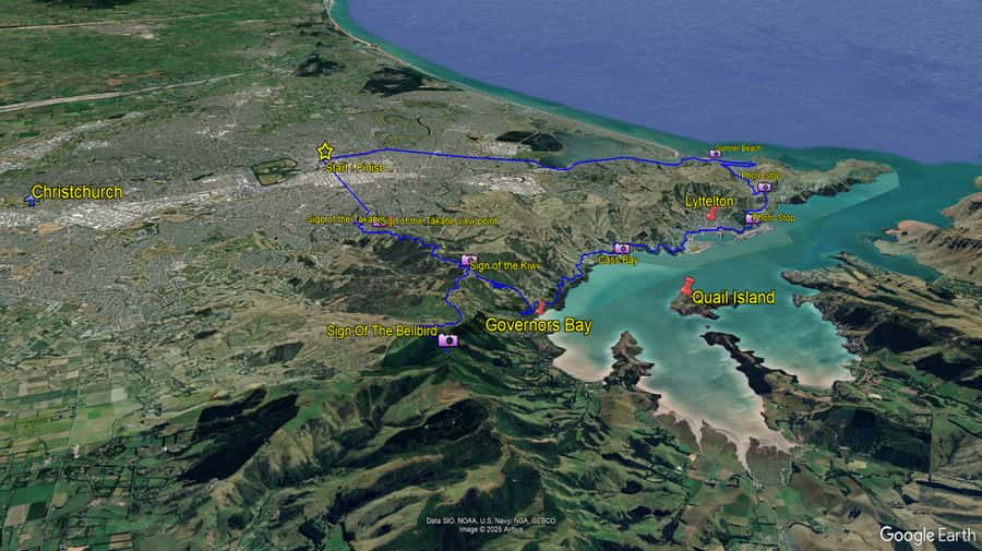 Christchurch: 1/2-Day Scenic Highlights Small Group Tour - Bellbird Scenic Reserve breaks and the harbor reveal