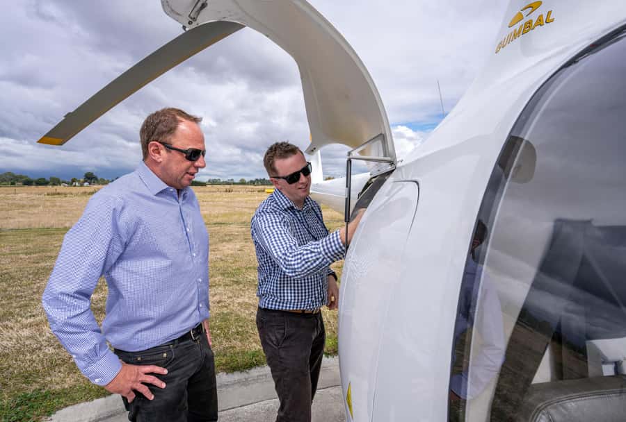 Christchurch: Helicopter Trial Flight - The 30-minute flight plan: takeoff, hover, flying, landing