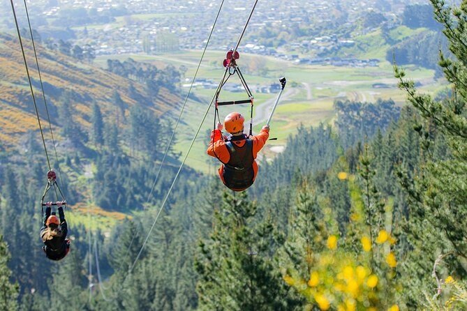 Christchurch Long Ride Zipline - How the Long Ride Plays Out, Step by Step