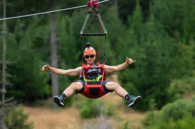 Christchurch Long Ride Zipline - Safety and Guide Style: Why Two People in Harness Mode Matters