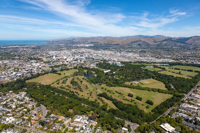Christchurch Scenic Helicopter Tour - Lyttelton Harbour (Whakaraupo) and the volcano-shaped bays