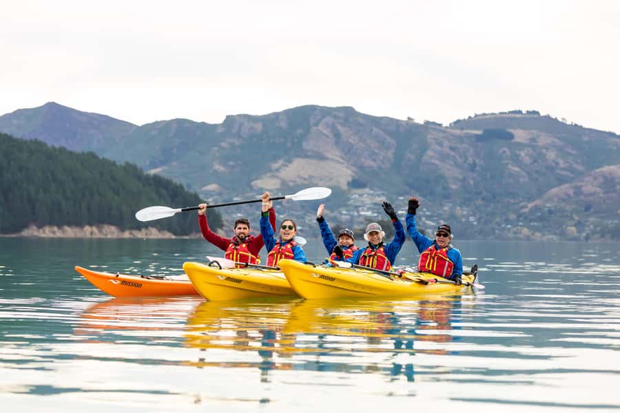 Christchurch: Sea Kayaking Tour of Lyttelton Harbour - Lyttelton Harbour Bays to a Volcano Crater Only Reachable by Kayak