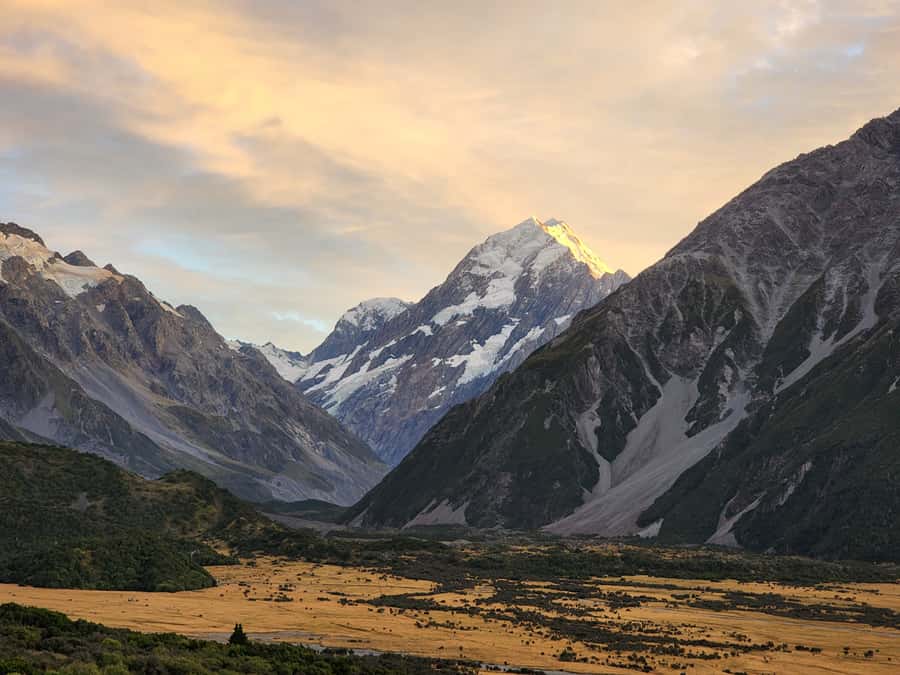 Christchurch to Mt Cook via Lake Tekapo (1 way) - Early pickup, then settle in for the van ride