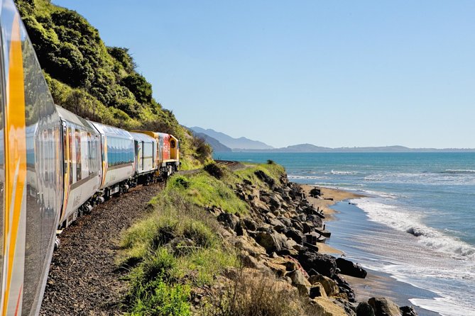 Coastal Pacific Train Journey from Picton to Christchurch - Key Highlights at a Glance