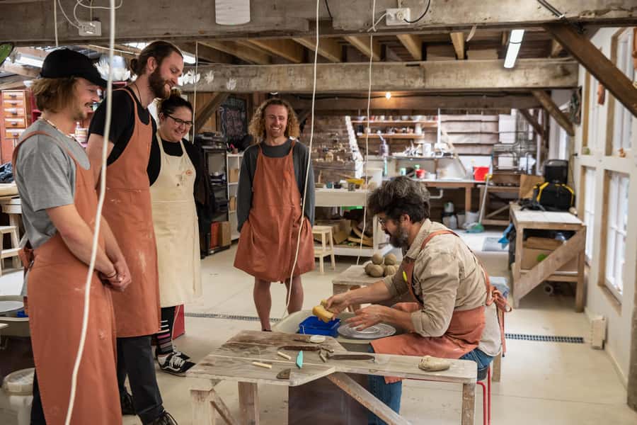 Coromandel: Wheel Throwing Pottery Class - The 90-minute flow: what happens once you check in