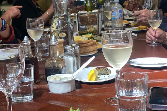 Delicious walking food tour of Dunedin - Fish and chips, the kind Dunedin gets proud about