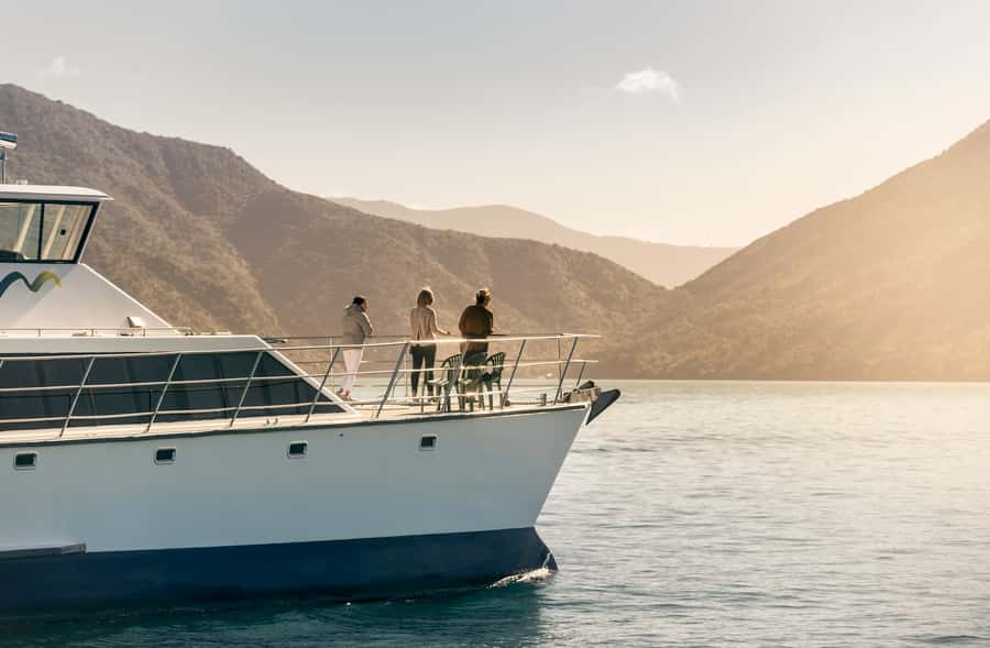 Depart Picton: Marlborough Sounds Afternoon Seafood Cruise - Seafood Tasting: Regal Salmon and Greenshell Mussels