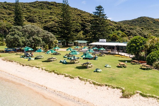 Discover the Bay - Hole in the Rock cruise includes Island Lunch - Otehei Bay on Urupukapuka Island, lunch, swimming, and mini-exploring