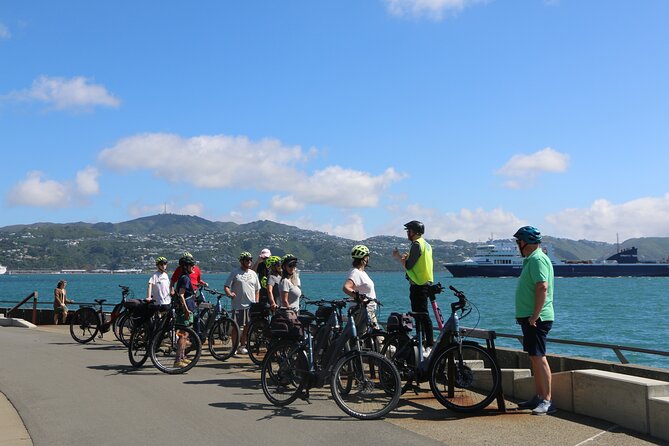 Easy Rider Two-Hour Wellington eBike Tour - Solace in the Wind, plus the Waterfront statues that beg for photos