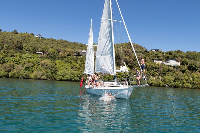 Eco Sailing Tour to Maori Rock Carvings on Lake Taupo - Eco sailing on Lake Taupō, quiet enough to hear the water