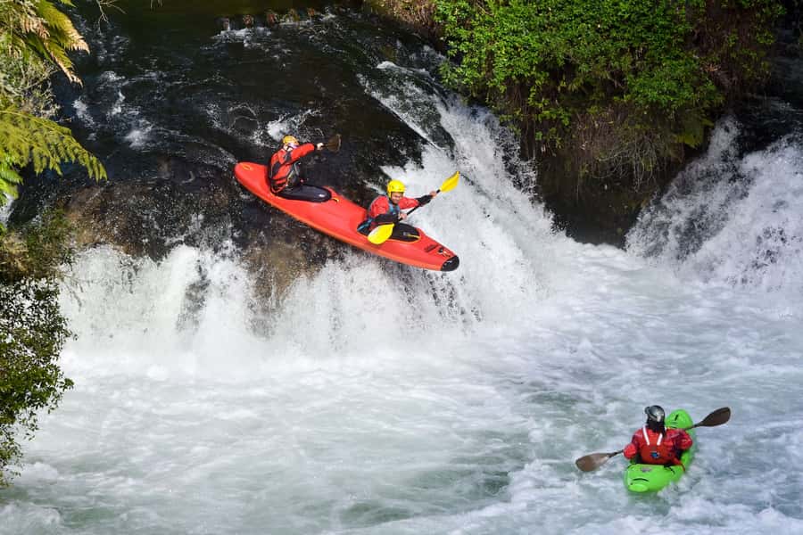 Epic Tandem Kayak Tour down the Kaituna River Waterfalls - Why the Kaituna run feels so intense, and still doable